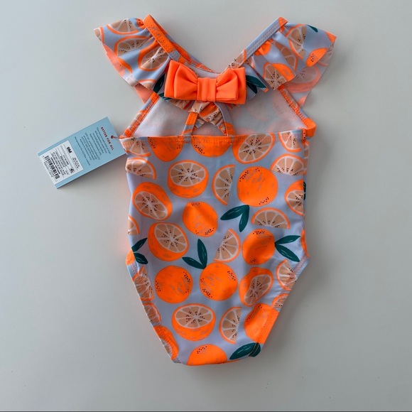 Cat Jack Swim Cat Jack Orange Fruit One Piece Swimsuit Bow Poshmark